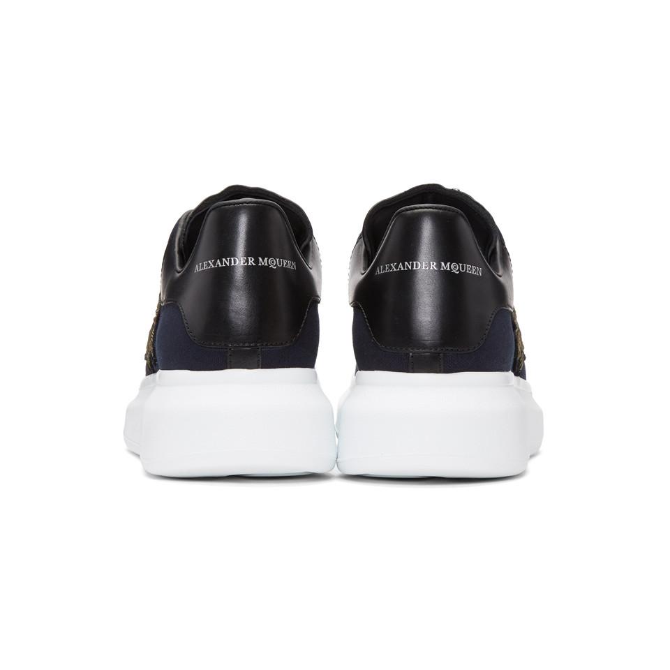alexander mcqueen bleu marine