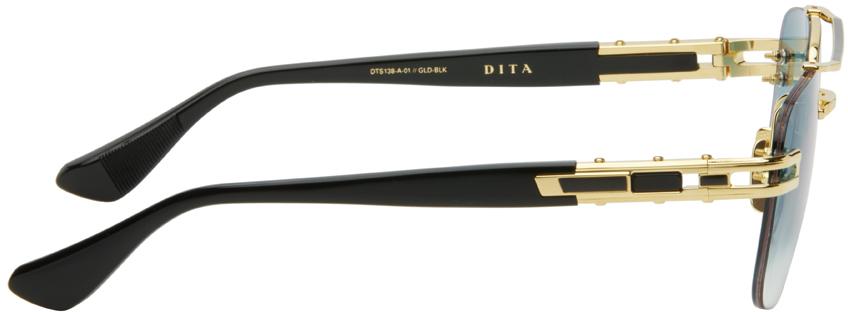 Lunettes De Soleil Grand-Evo One Dorées Exclusives À Ssense Dita