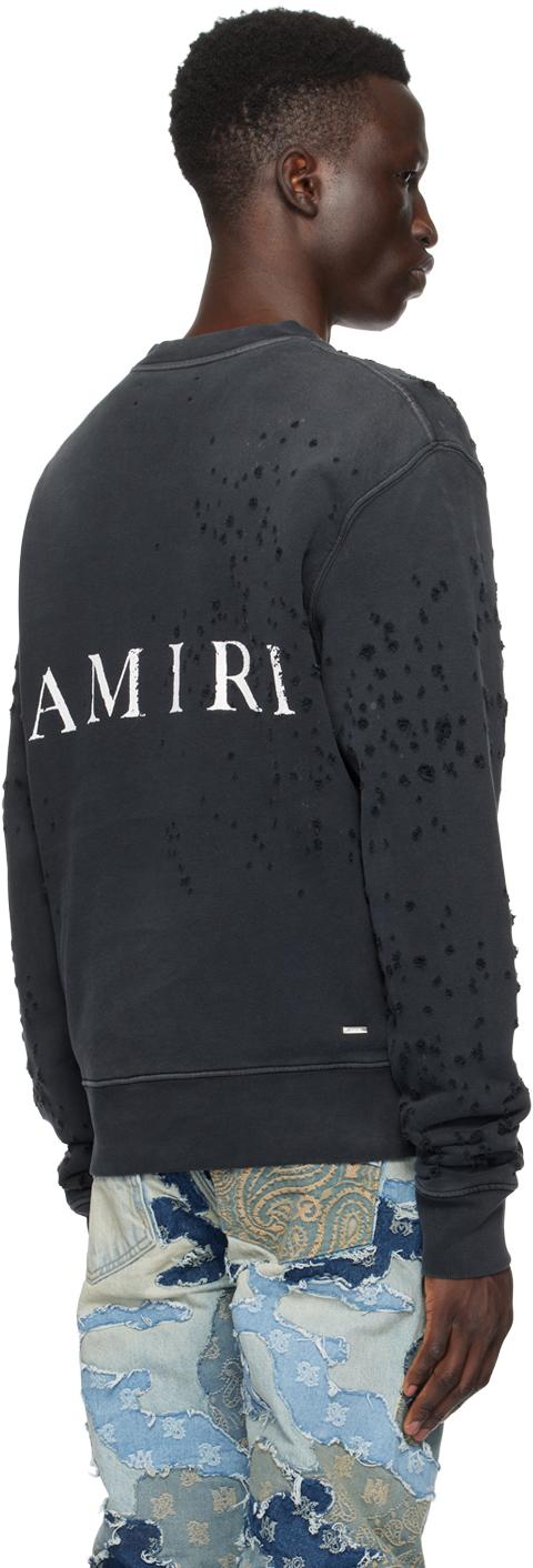 Amiri Shotgun Sweatshirt in Black for Men Lyst UK