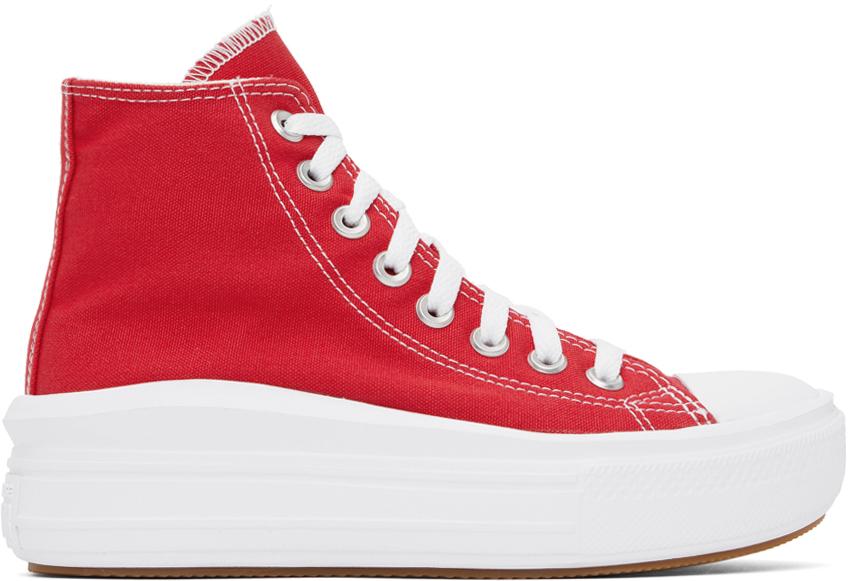 Converse platform red outlet