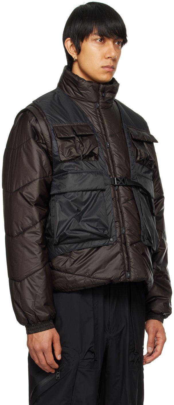 F/CE .® Layered Puffer Jacket & Vest in Black for Men | Lyst