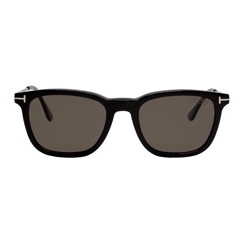 Tom Ford Black Polarized Arnaud Sunglasses for Men - Lyst