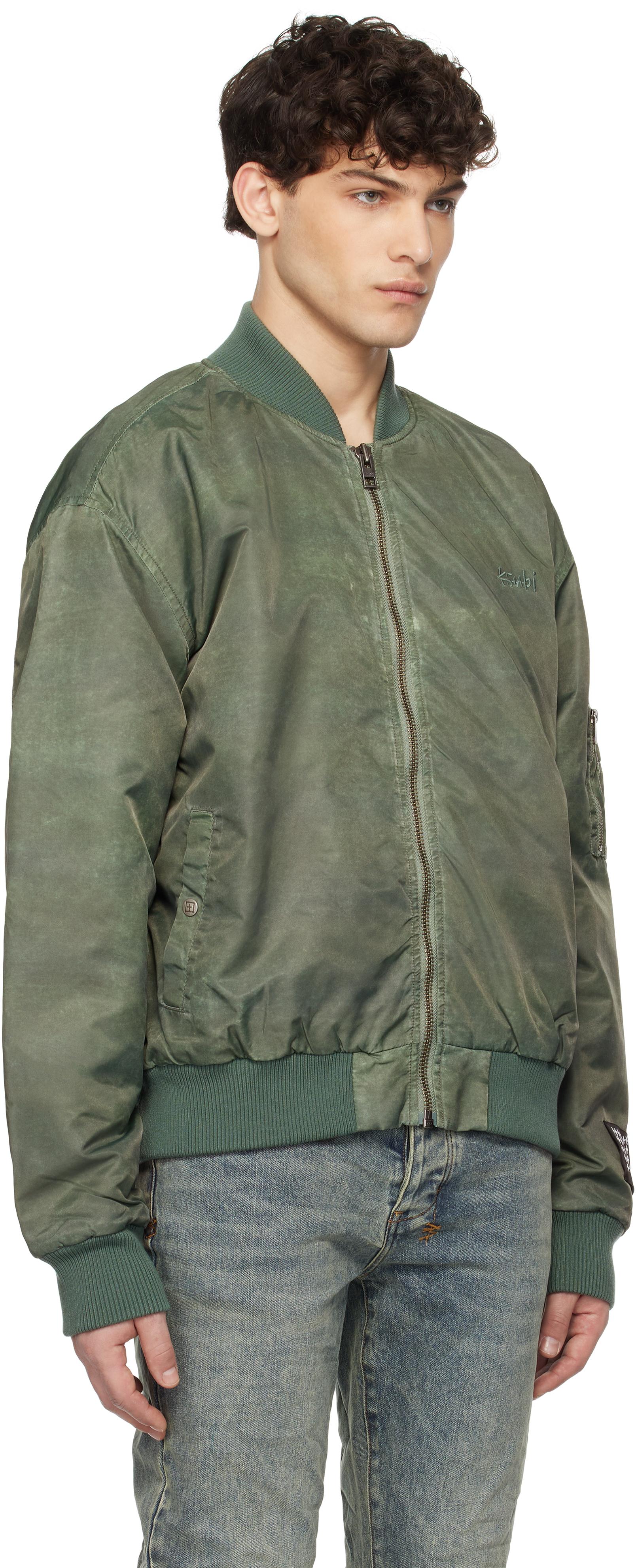 Ksubi Royalty Bomber Jacket in Green for Men Lyst UK
