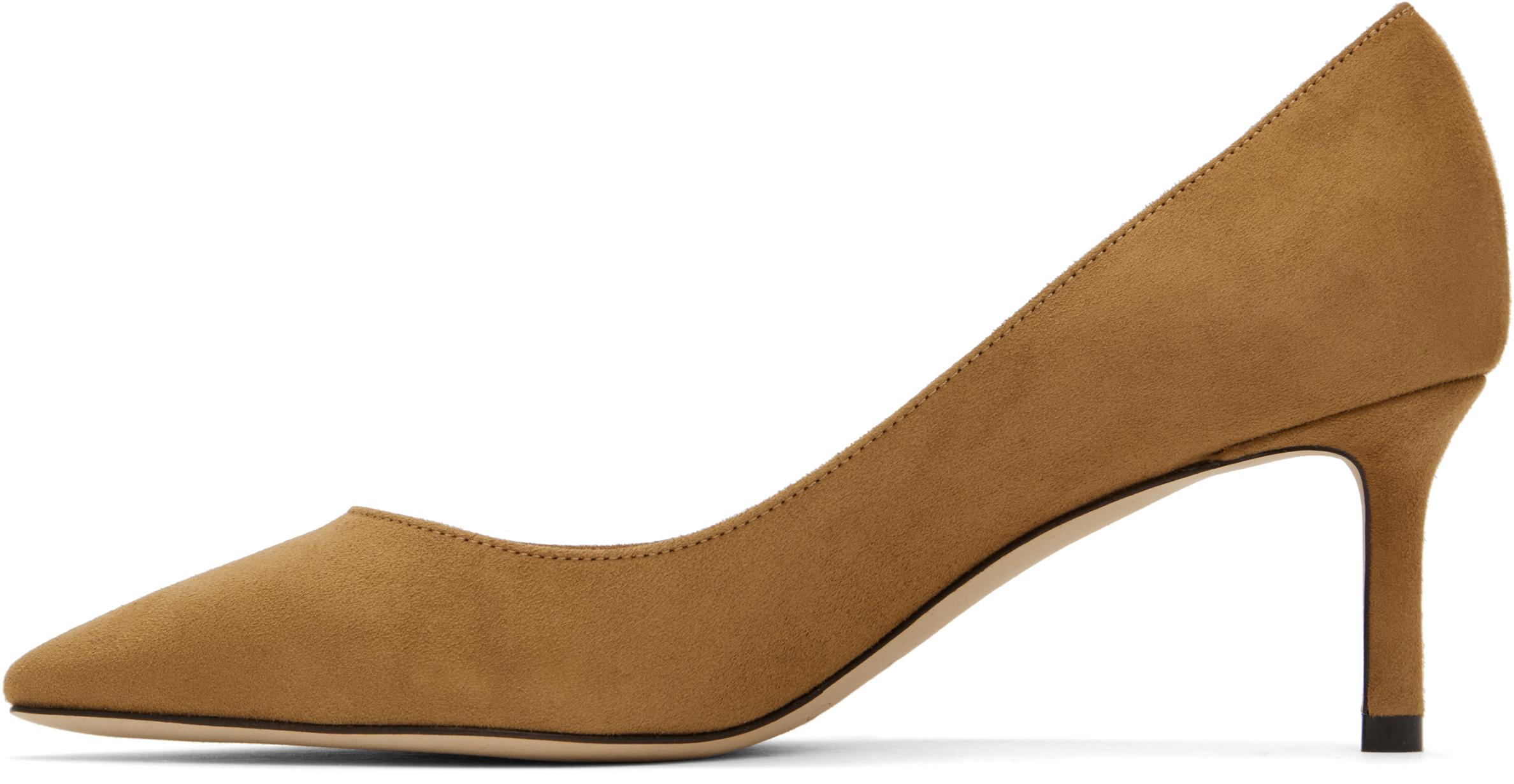 Jimmy Choo レディース ブラック タン Romy 60 ヒール ヒール
