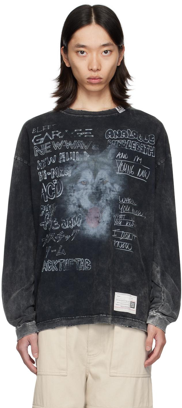 Maison Mihara Yasuhiro Long-sleeve t-shirts for Men | Online Maison Mihara Yasuhiro Long-sleeve t-shirts for Men | Online