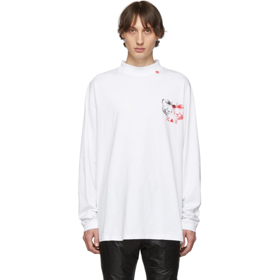 Download Off-White c/o Virgil Abloh Cotton White Halftone Faces ...