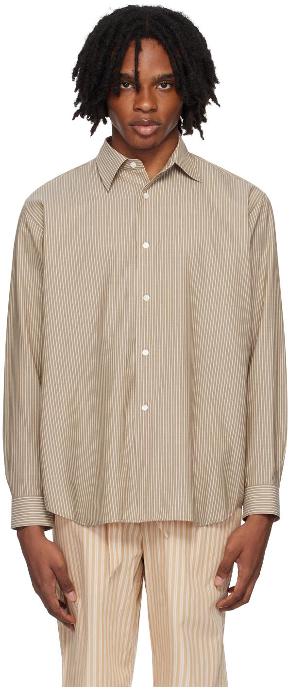 AURALEE. ストライプシャツ イ*ー様 AURALEE ストライプシャツ サイズ3