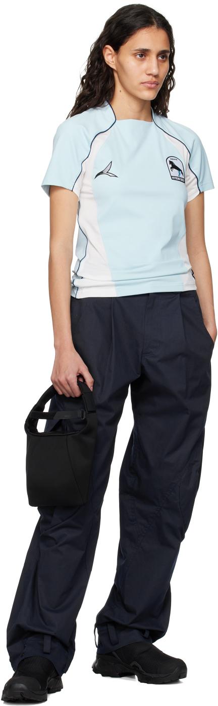 Hyein Seo レディース ブルー Football Tシャツ トップス Hyein Seo レディース ブルー Football Tシャツ トップス