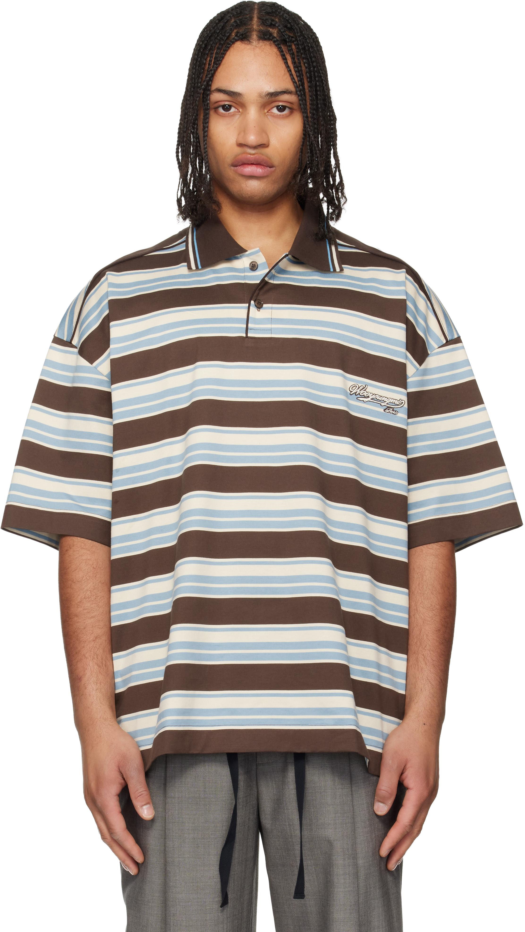 完売品 Wooyoungmi Long Sleeve Patch Polo WOOYOUNGMI Long Sleeve Patch Polo in Black for Men | Lyst