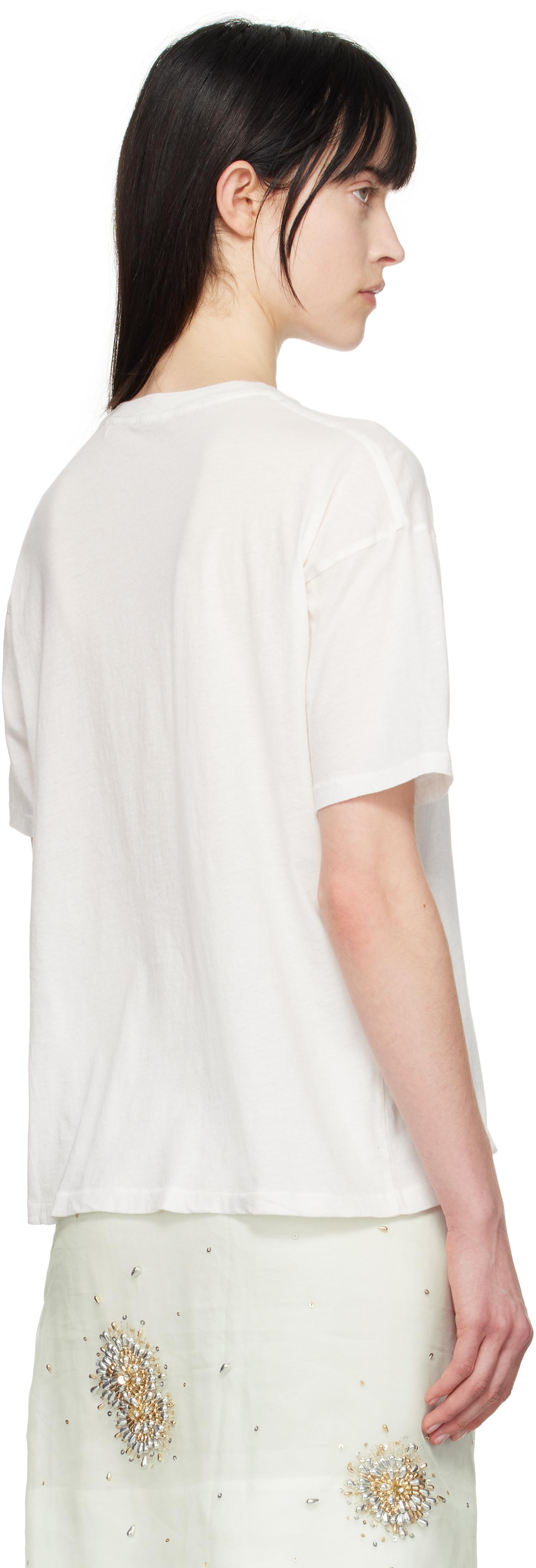 【関税込み】Bode ホワイト Crest ボクシー Tシャツ Bode ホワイト Crest ボクシー Tシャツ | Lyst