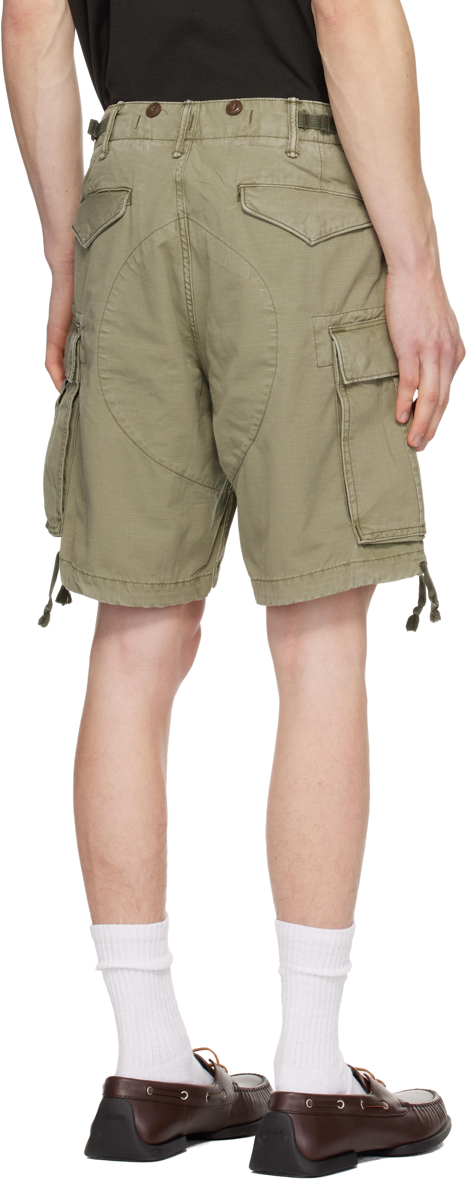 RRL Classic Fit Ripstop Cargo Shorts in Green for Men | Lyst