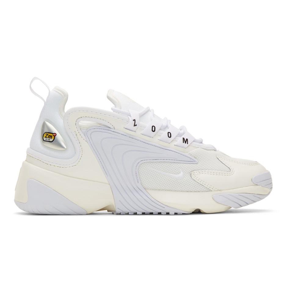 Nike Leather Off-white Zoom 2k Sneakers - Lyst