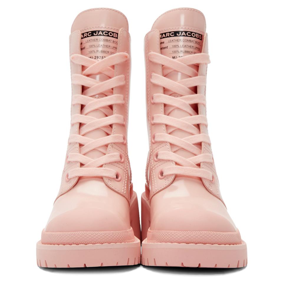 marc jacobs pink boots