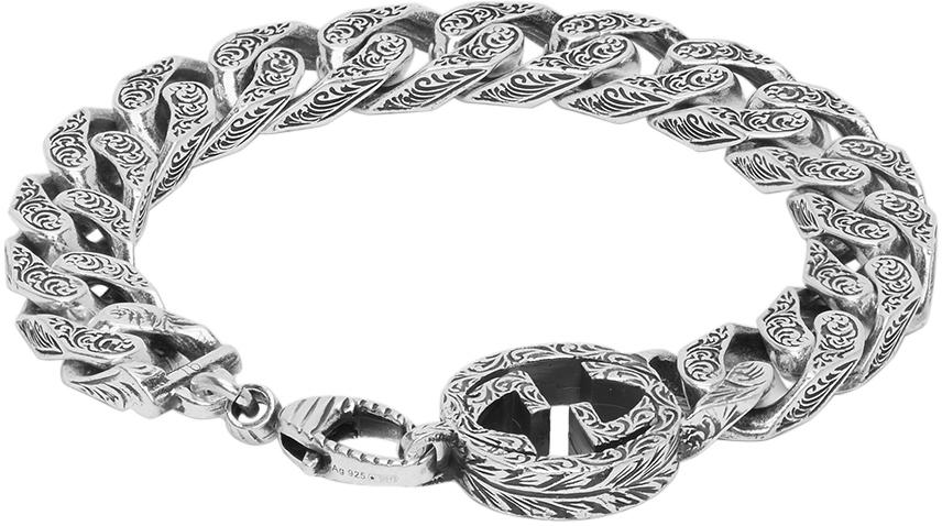 Interlocking G Chain Bracelet In Silver 2025 | columbusdoor.com Interlocking G Chain Bracelet In Silver 2025 | columbusdoor.com