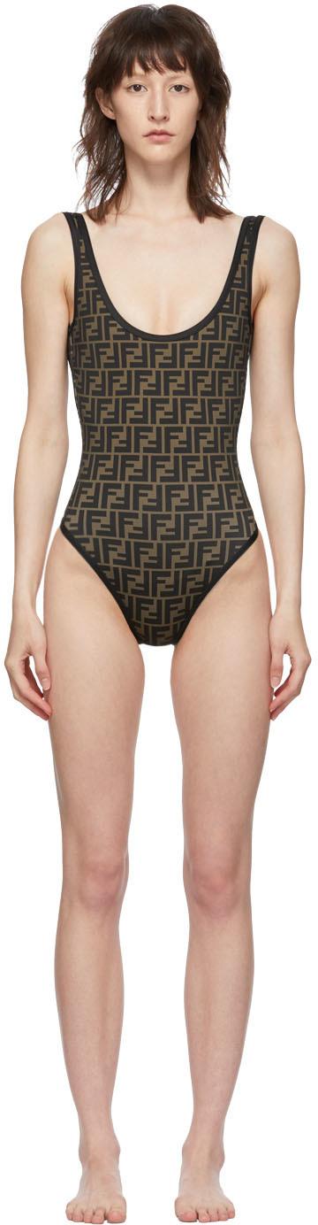 fendi bathing suit logo