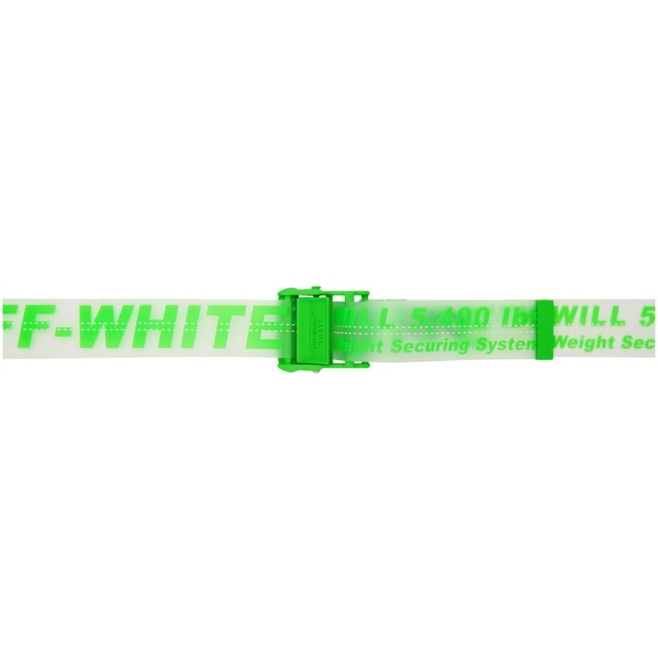 Off-White c/o Virgil Abloh Green Pvc Industrial Belt | Lyst