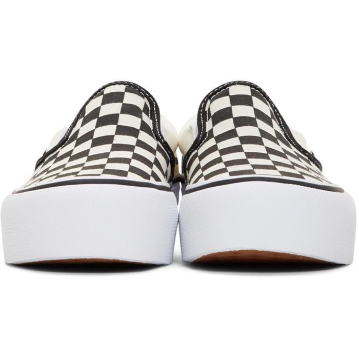 off white checkerboard vans
