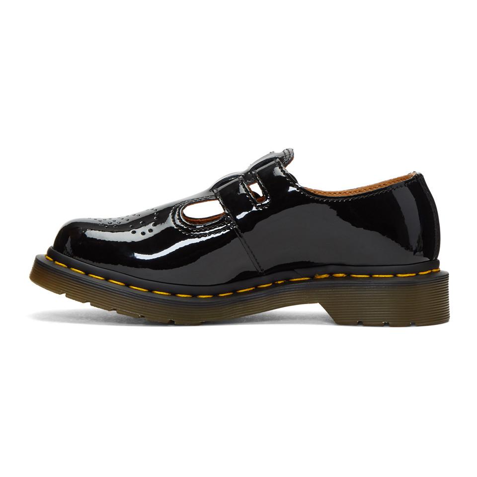 Dr. Martens Black Patent 8065 Mary-jane Oxfords | Lyst