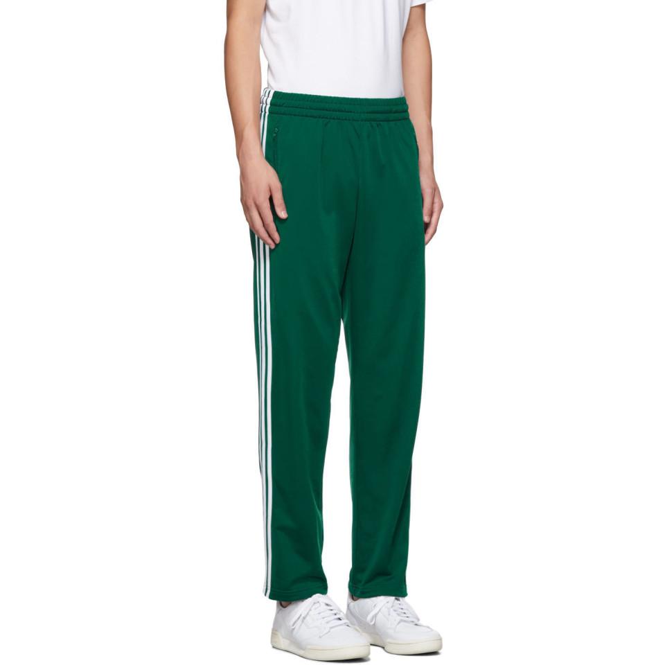 adidas firebird track pants green