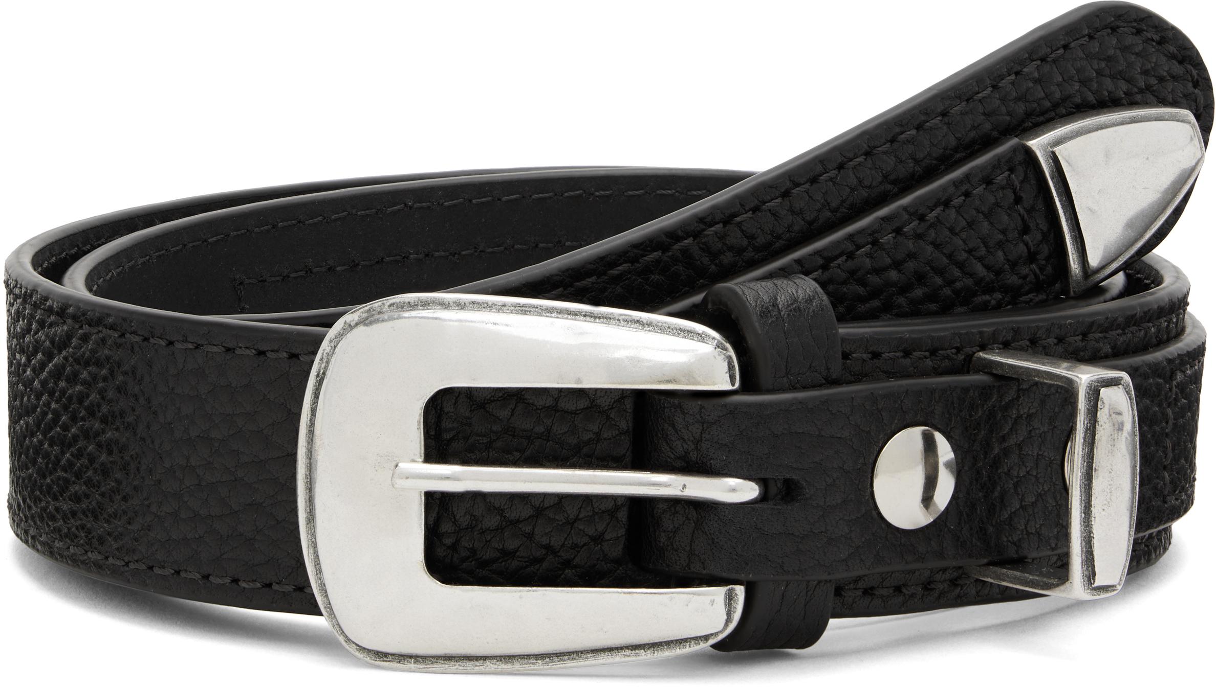 Lemaire Minimal Western Belt in Black for Men Lyst UK