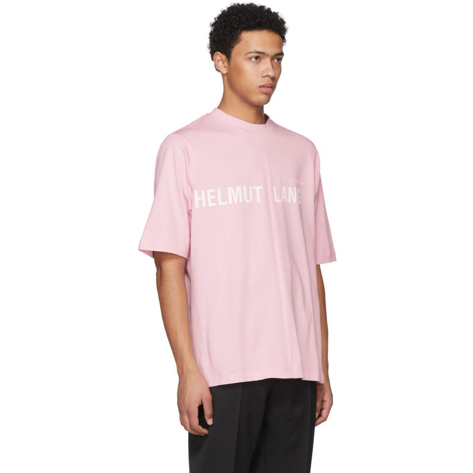 Helmut Lang Cotton Pink Shayne Oliver Campaign Print T-shirt for Men - Lyst