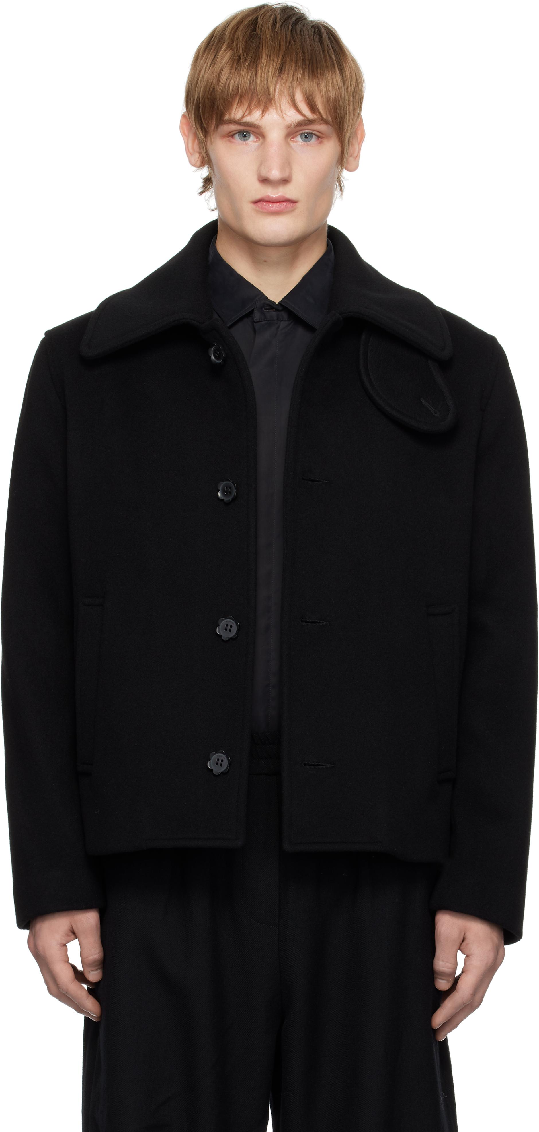 メンズ FORMA ブラック Caban ウール ジャケット ブラック | Lyst