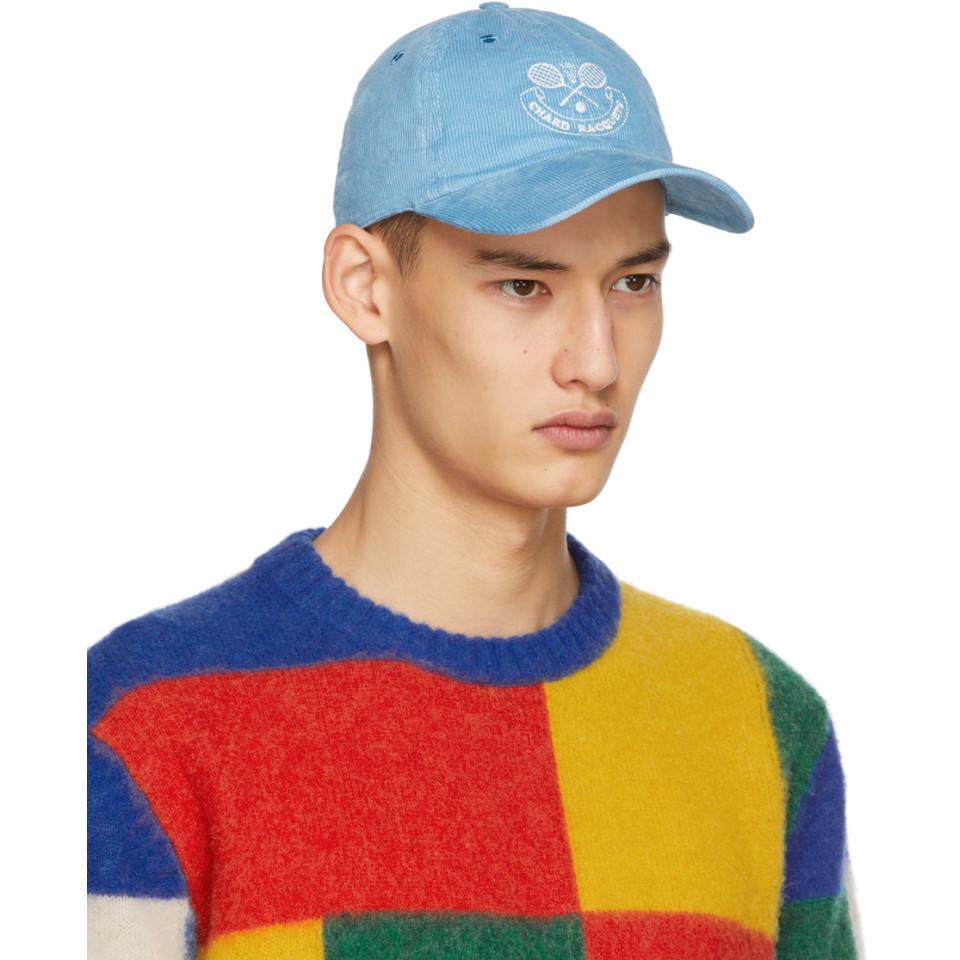 Blue Cord Chard Racquets Cap for Men 