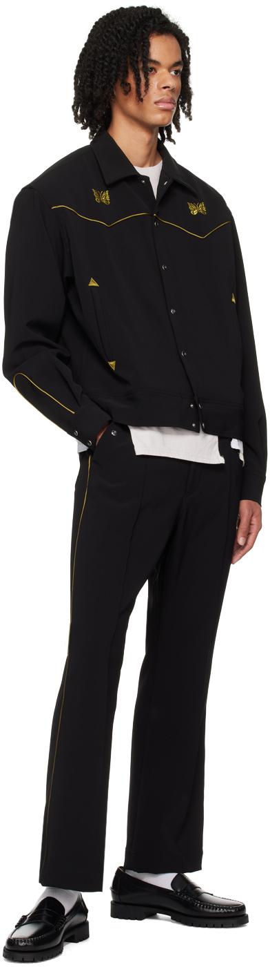 Needles Cowboy Trousers in Black for Men | Lyst