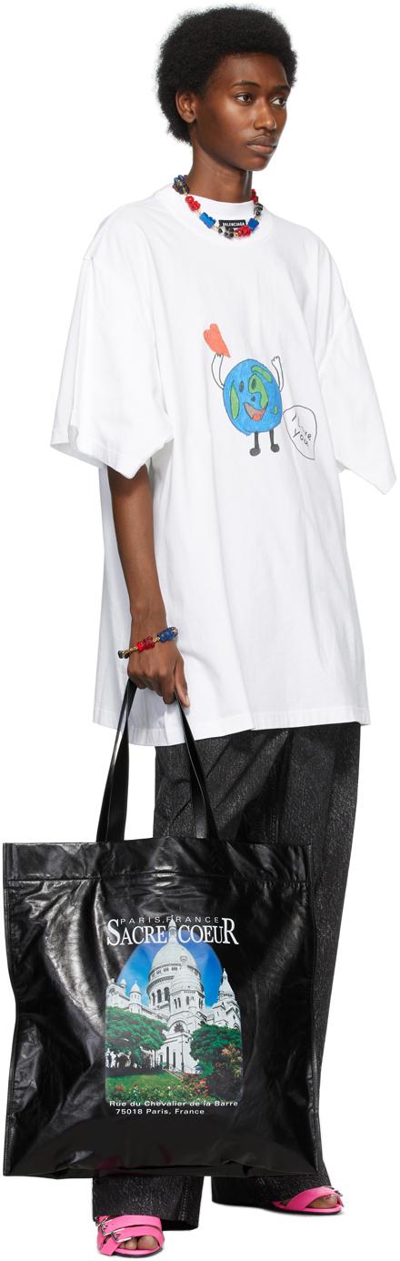 Balenciaga Cotton I Love Earth T-shirt 