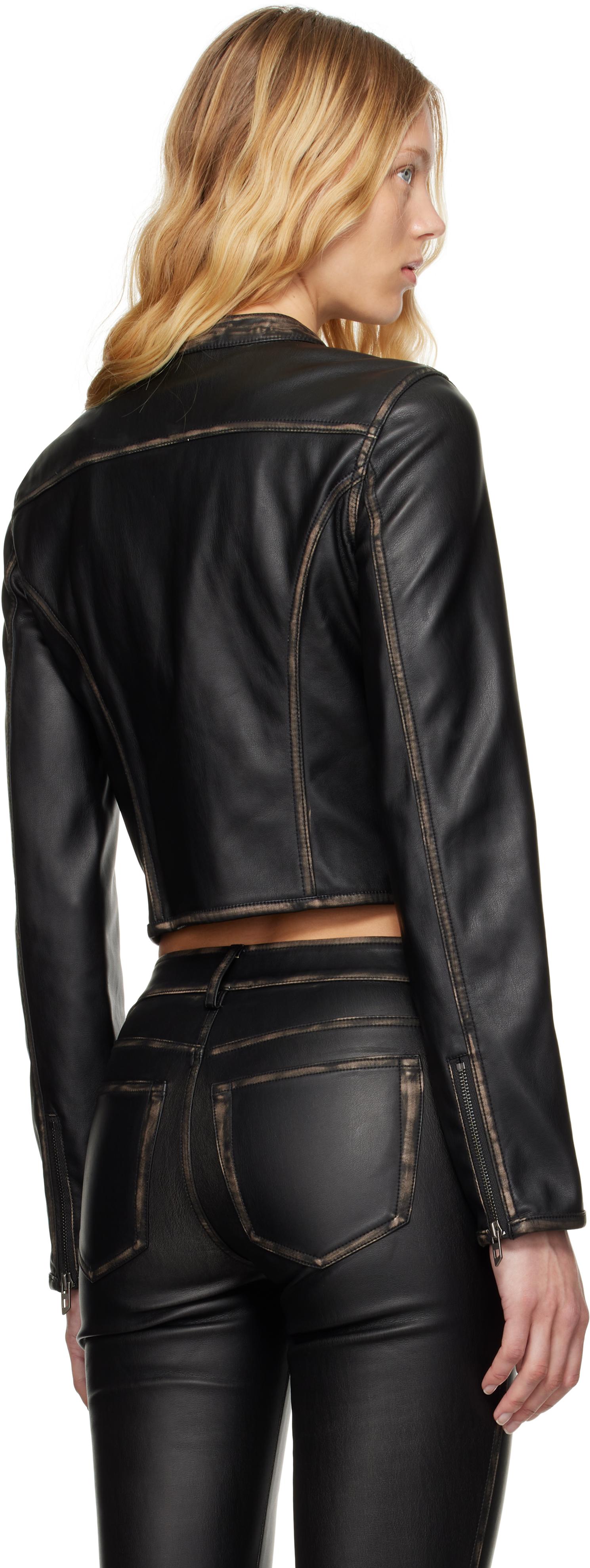 DIESEL Leather jackets for Women | Online Sale up to 70% off