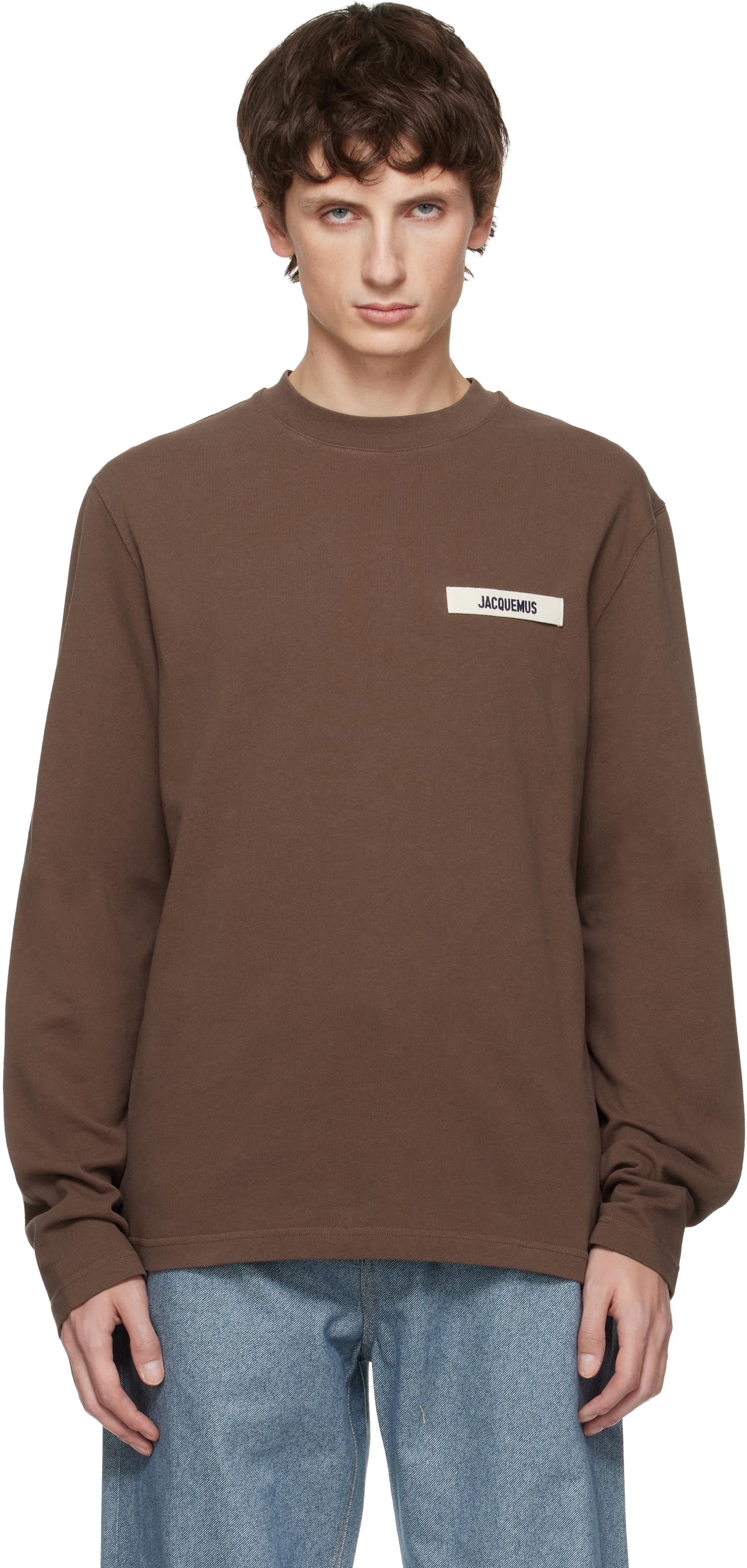 Jacquemus Long-sleeve t-shirts for Men | Online Sale up to 46% off