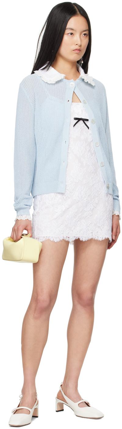 SHUSHU/TONG shushutong ホワイトミニワンピース 半袖