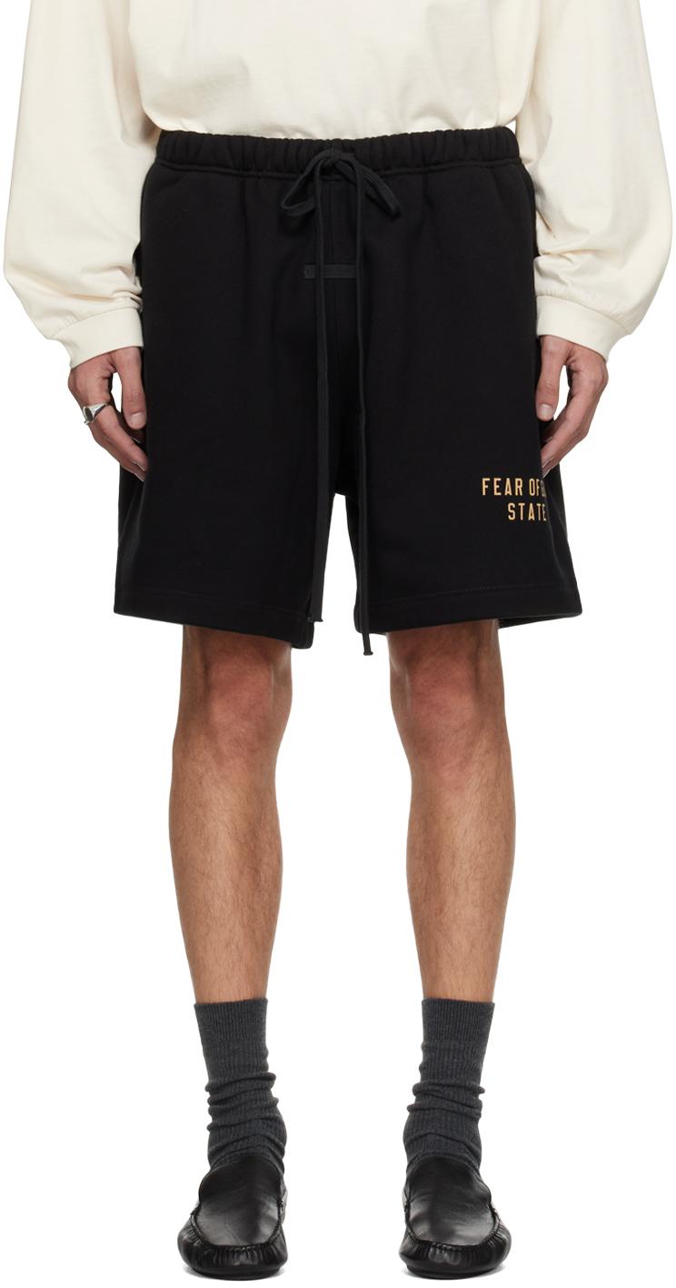 Vivienne Westwood メンズ ブラック パネル ショートパンツ