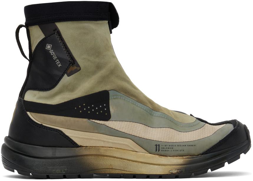 Boris Bidjan Saberi 11 Salomon Edition Bamba 2 High Gtx Sneakers in Black for Men Lyst UK