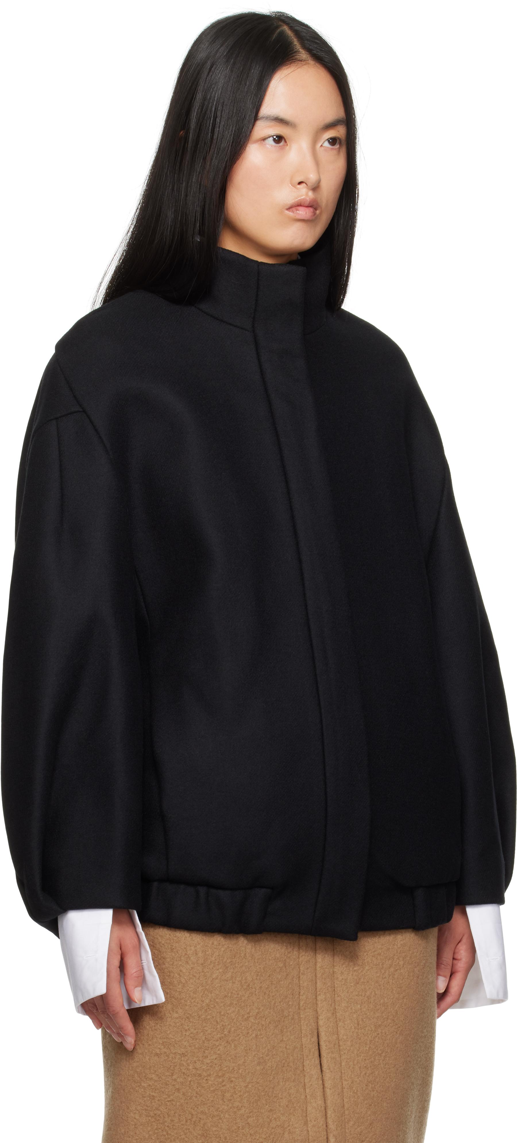 ブルゾン DRIES VAN NOTEN | VOLES LOOSE FIT WOOL JACKET BLACK Vona blouson jacket in black - Dries Van Noten | Mytheresa