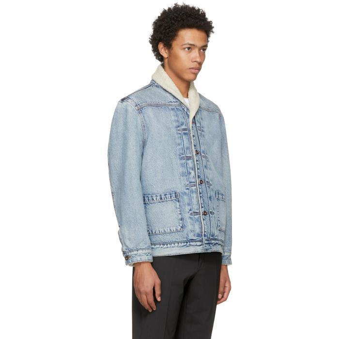 shawl collar denim jacket