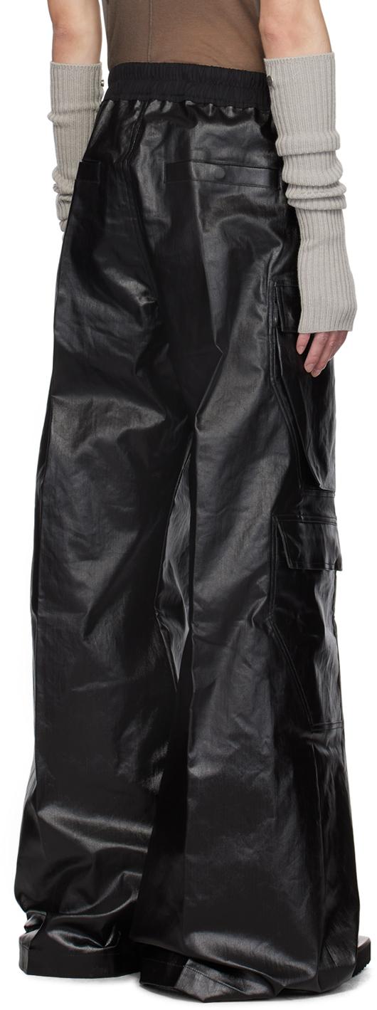 Rick Owens Porterville Cargobelas Cargo Pants in Black for