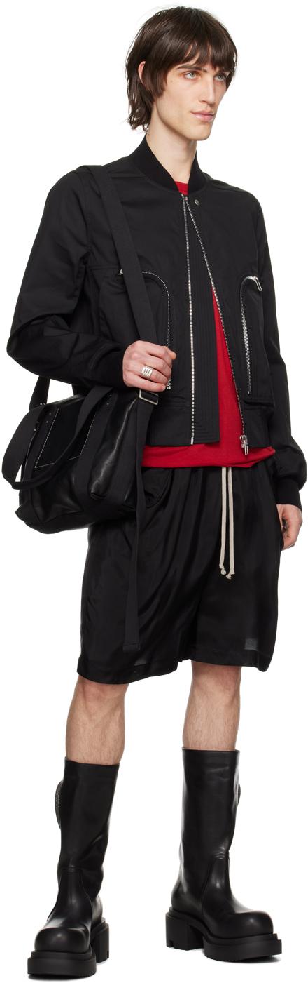 メンズ Rick Owens ミニ Trolley トートバッグ ブラック | Lyst メンズ Rick Owens ミニ Trolley トートバッグ ブラック | Lyst