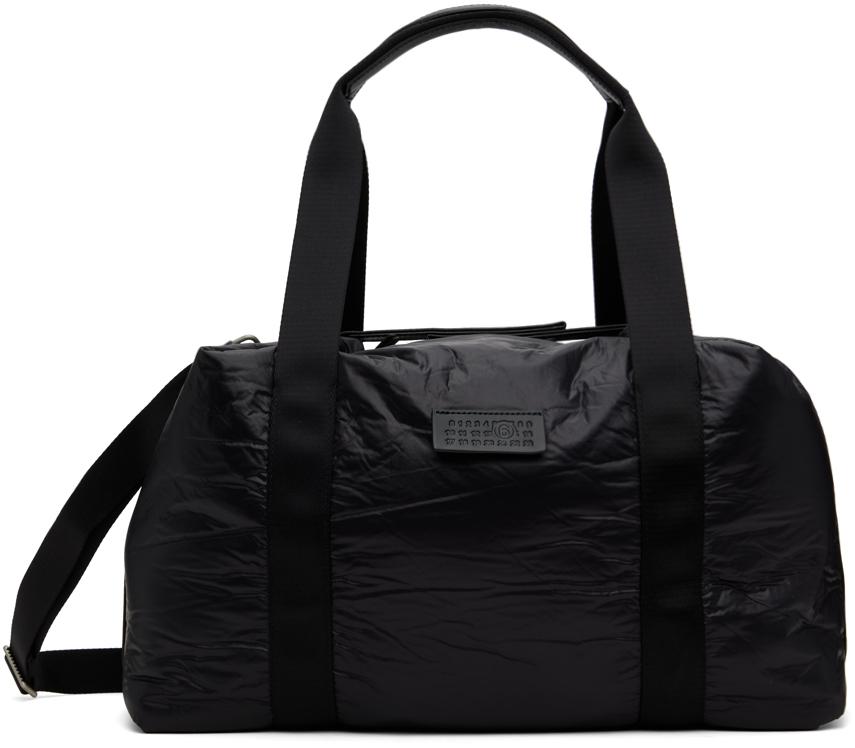 MM6 by Maison Martin Margiela メンズ ブラック Weekend ダッフル 
