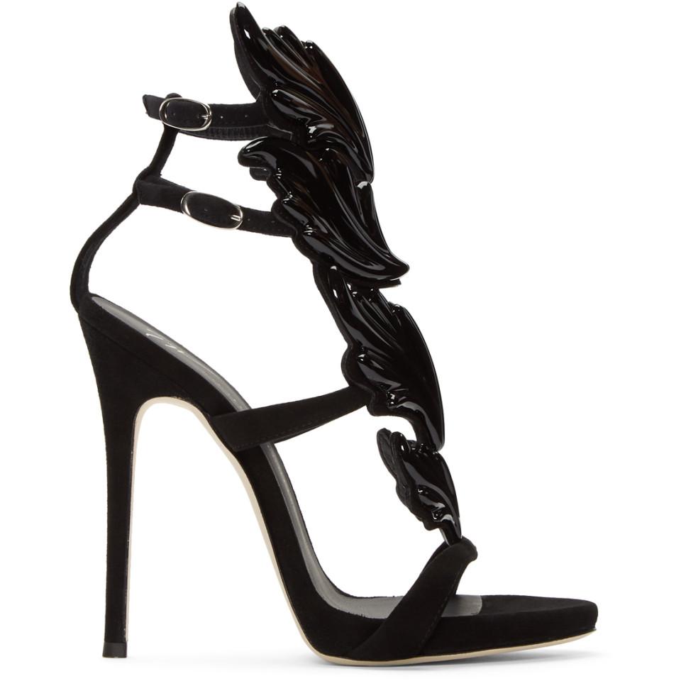 giuseppe zanotti cruel leather sandal heels