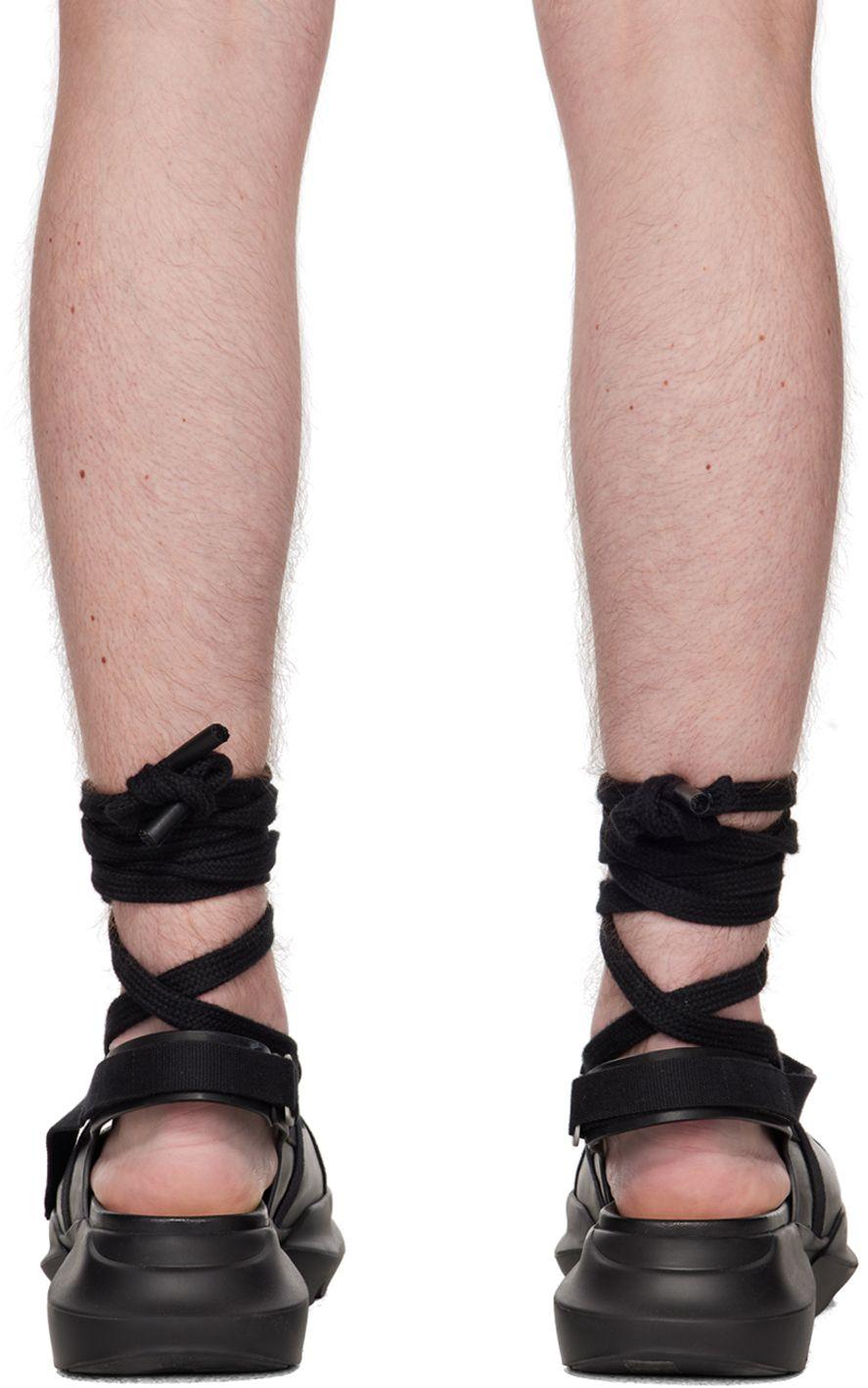 【Rick Owens】Hollywood Spartan Geth スライドサンダル Rick Owens】Hollywood Spartan Geth スライドサンダル (RICK