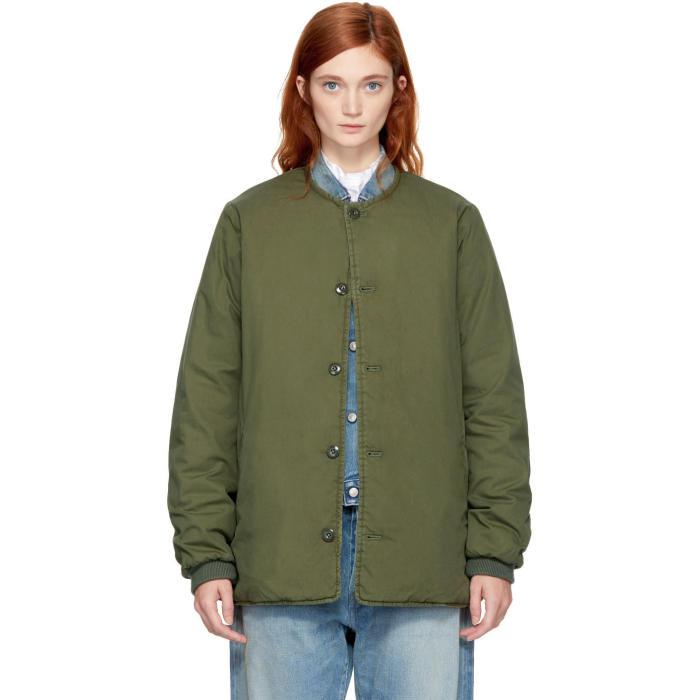 Green Military Padded Jacket 