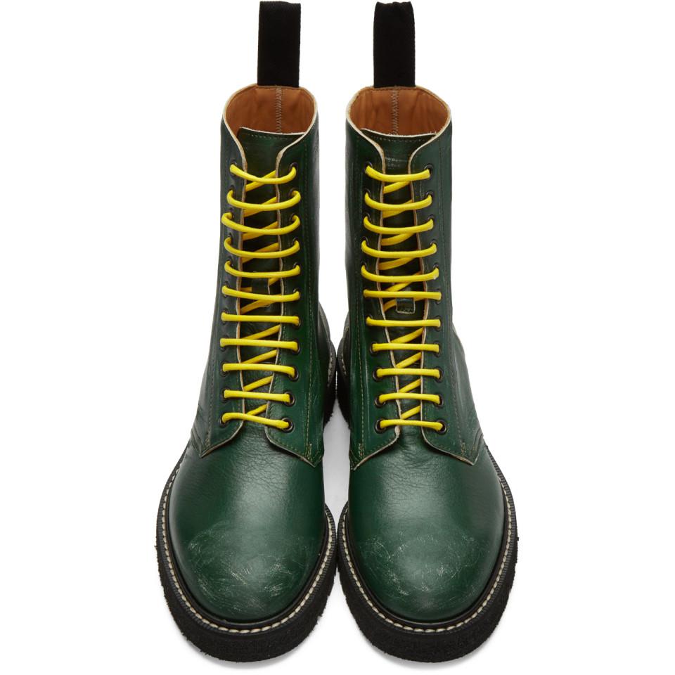 maison margiela distressed boots