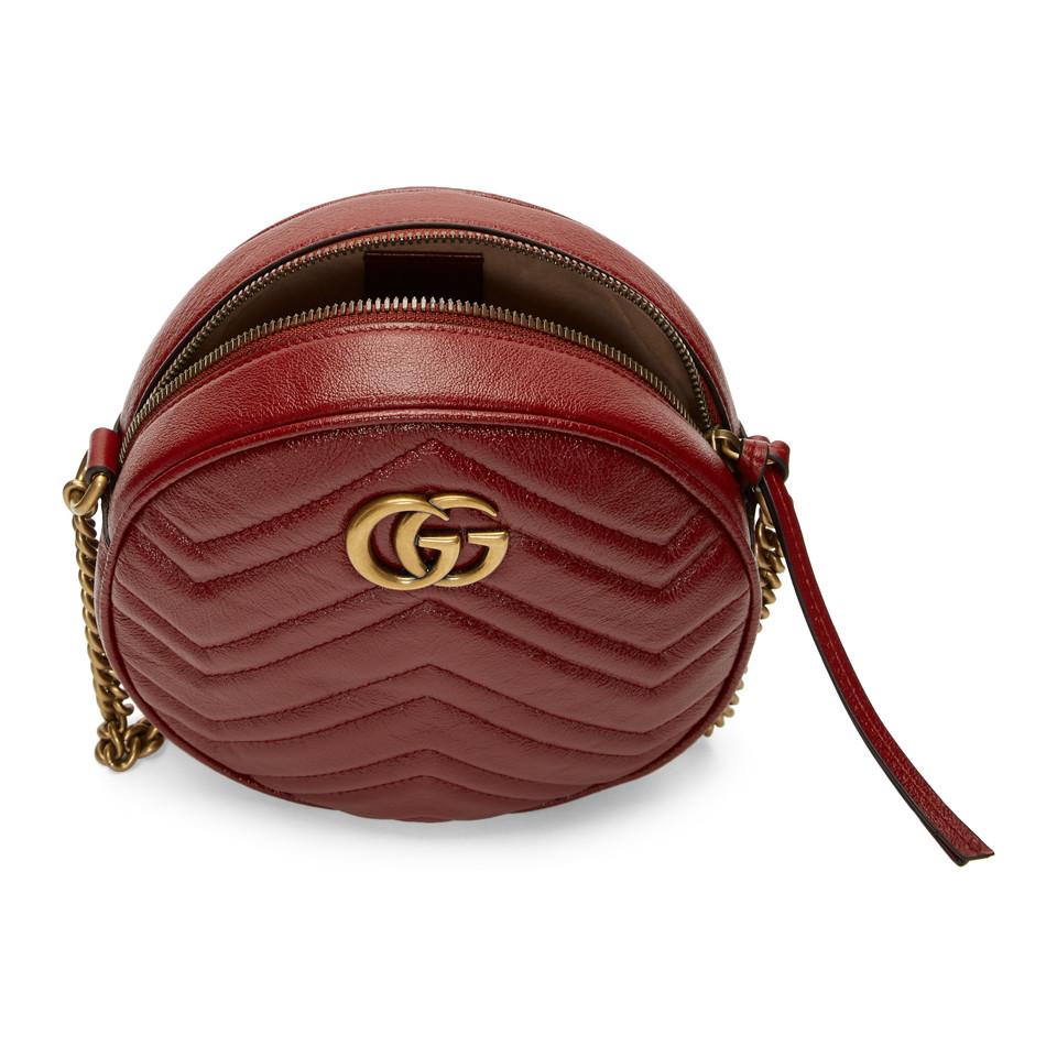 gg small marmont 2.0 matelassé leather top handle satchel