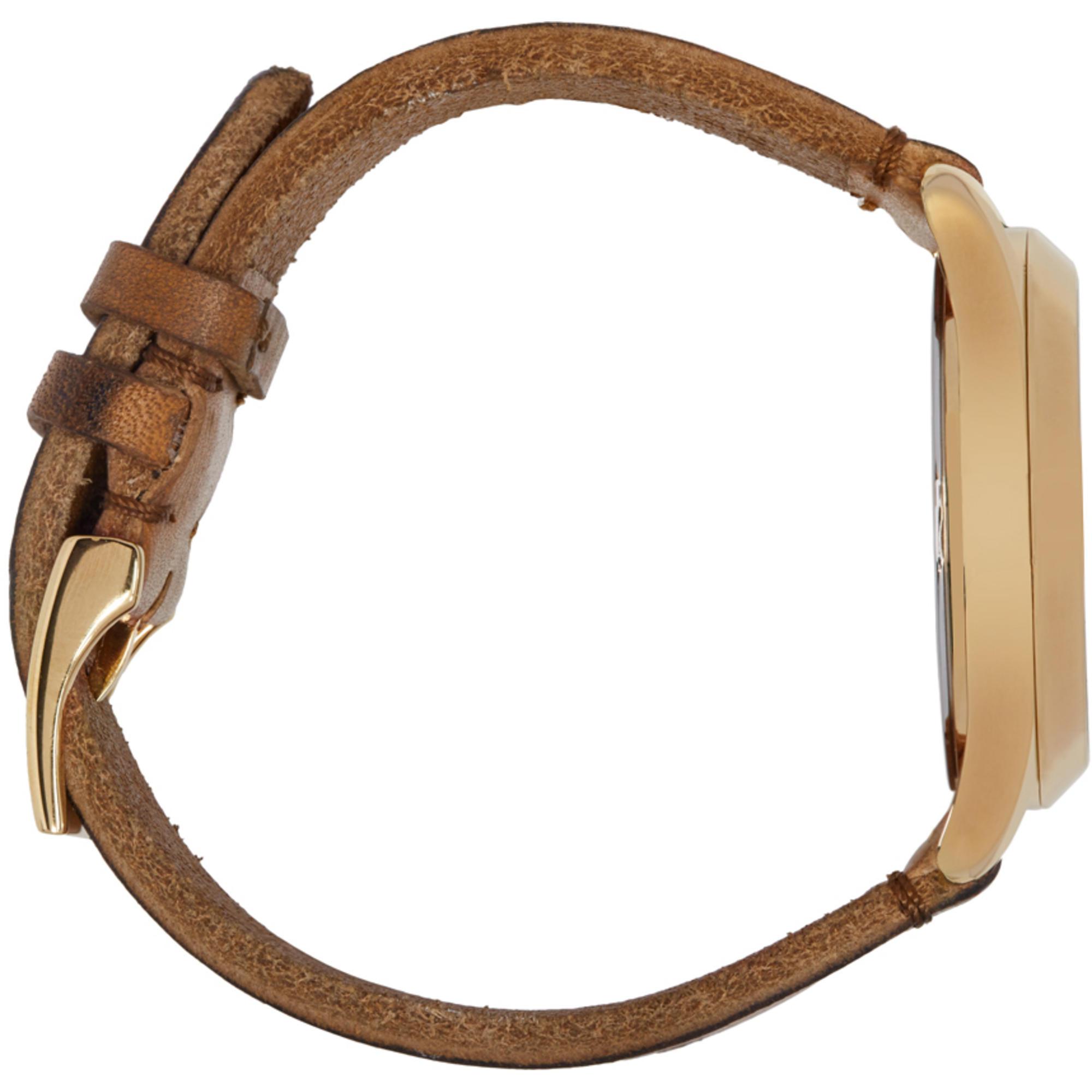 Gold Medium G-timeless Snake Watch 