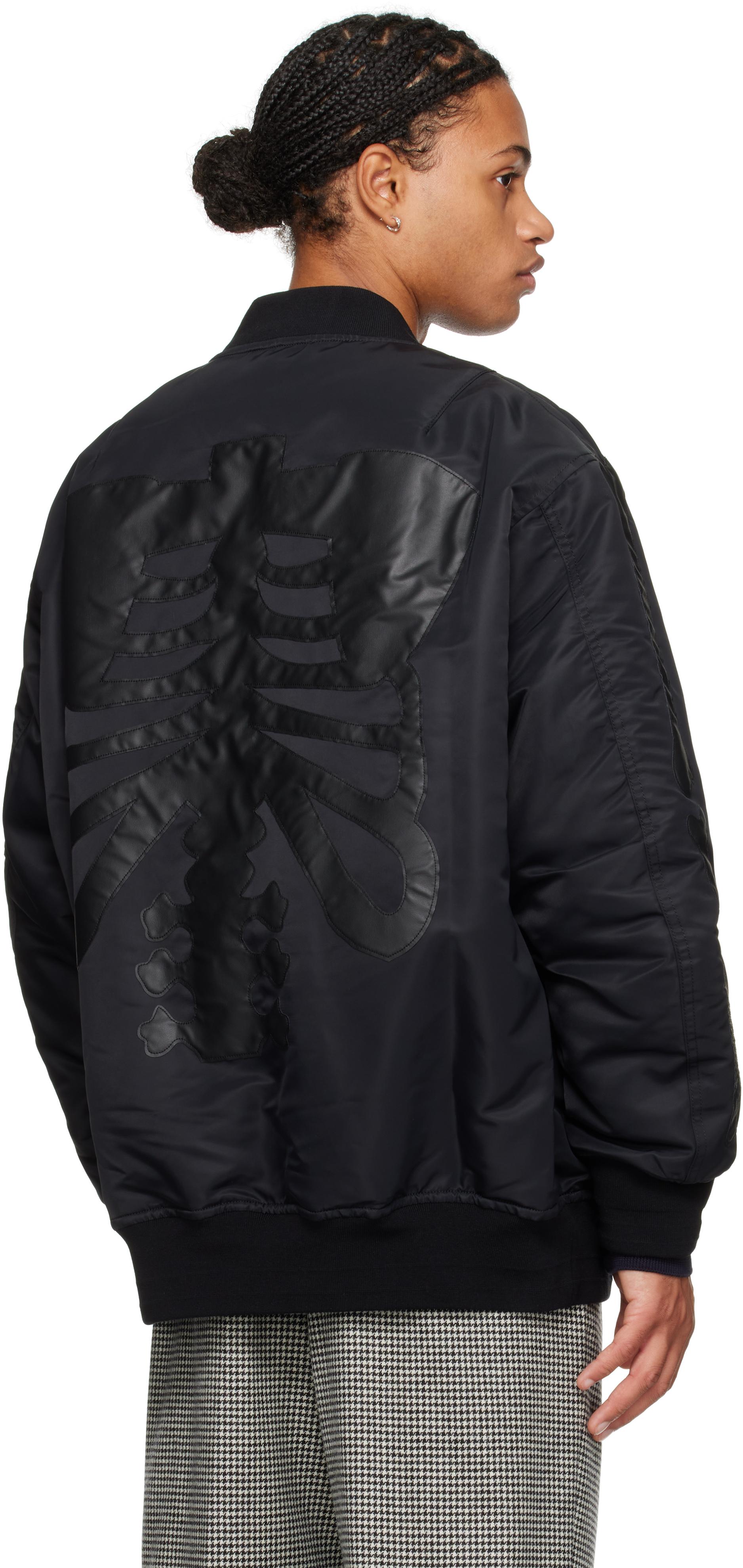 TAKAHIROMIYASHITA TheSoloist. Flight Bomber Jacket in Black for