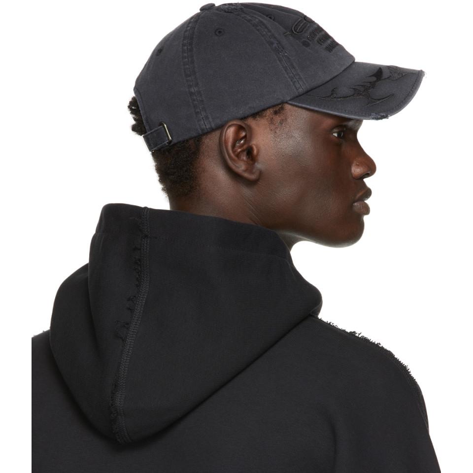 MISBHV Black Tecno Cap for Men | Lyst