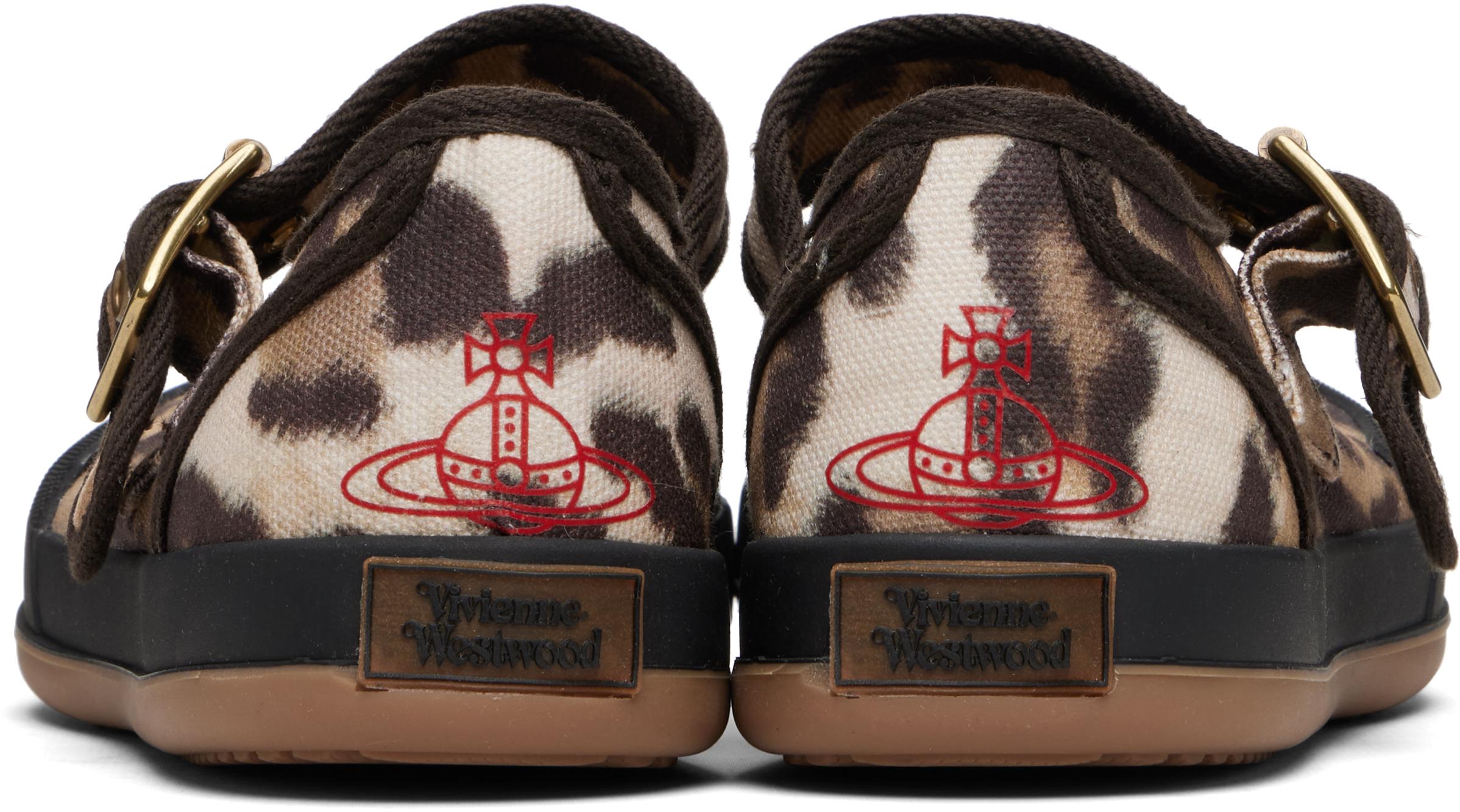 Vivienne Westwood Animal Gym Bar Ballerina Flats in Black | Lyst