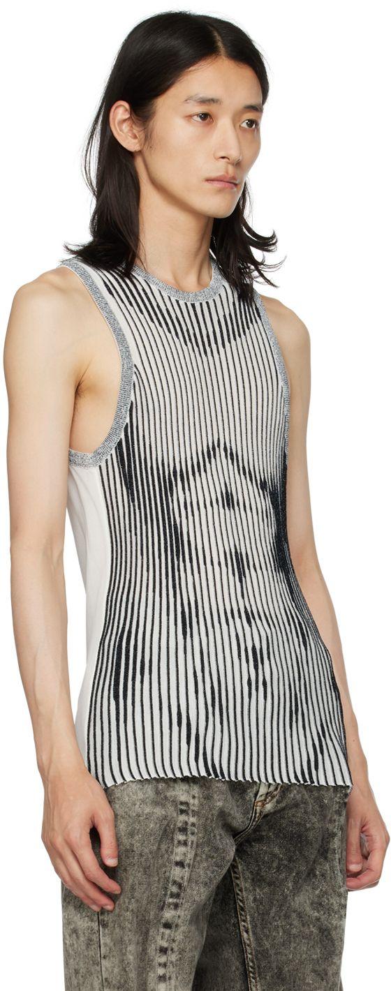 トップス Jean Paul Gaultier - stripe tank top 48 Jean Paul Gaultier - stripe tank top 48 トップス
