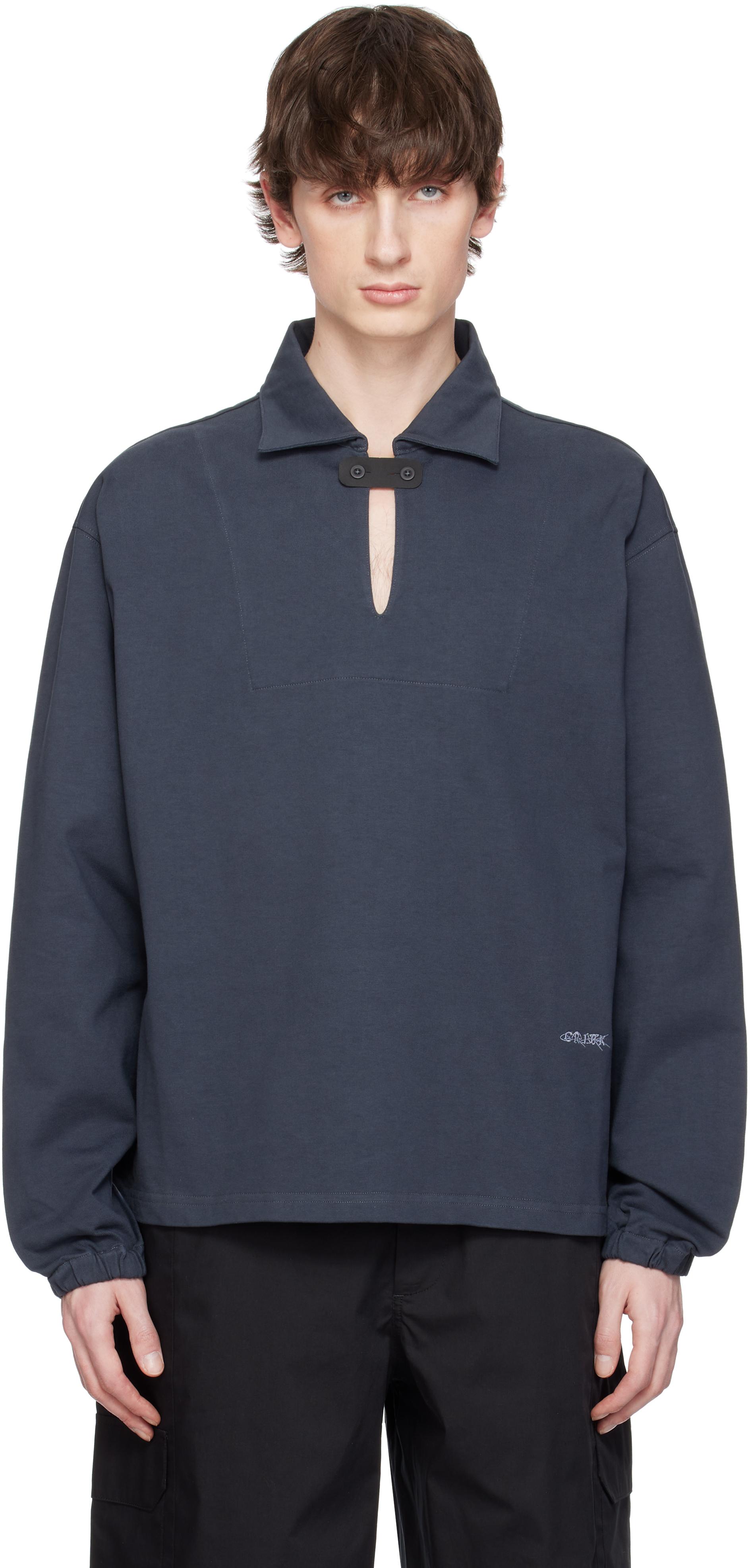 トップス GR10K ULTRASOUND L/S IMITATION TAPEDPOLO GR10K Polo shirts for Men | Online Sale up to 81% off | Lyst